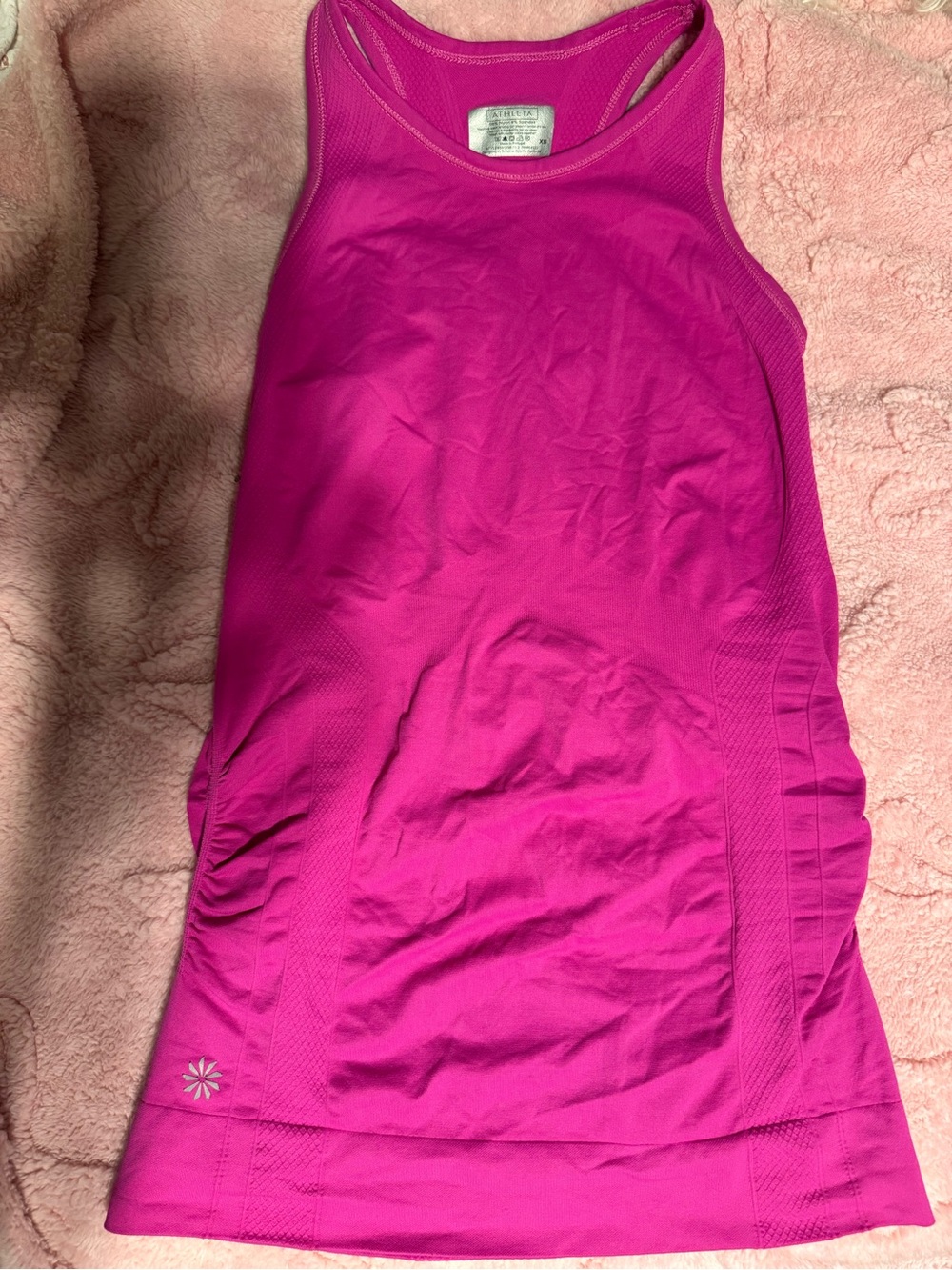 Bright Pink Athleta Tank Top